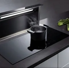 Индукционная варочная поверхность со встроенной вытяжкой: взвесим все за и против - изображение